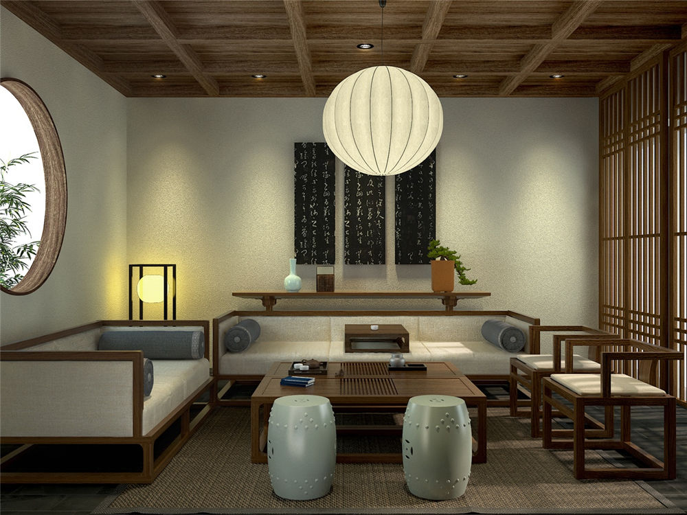 鄭州禪心茶餐廳裝修公司設(shè)計案例